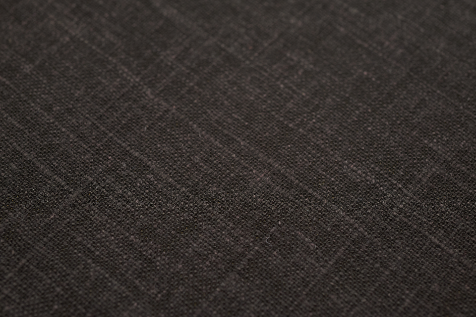 Macro detail of a linen weave